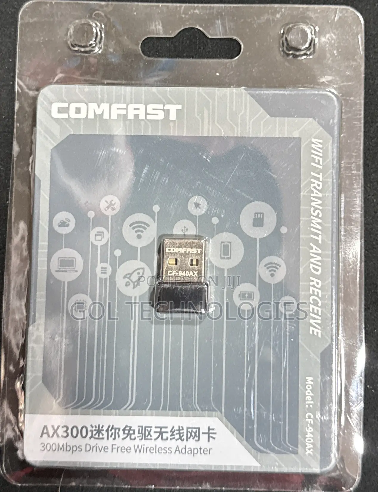 Comfast Ax300 Drive Free Wireless Adapter Cf-940ax