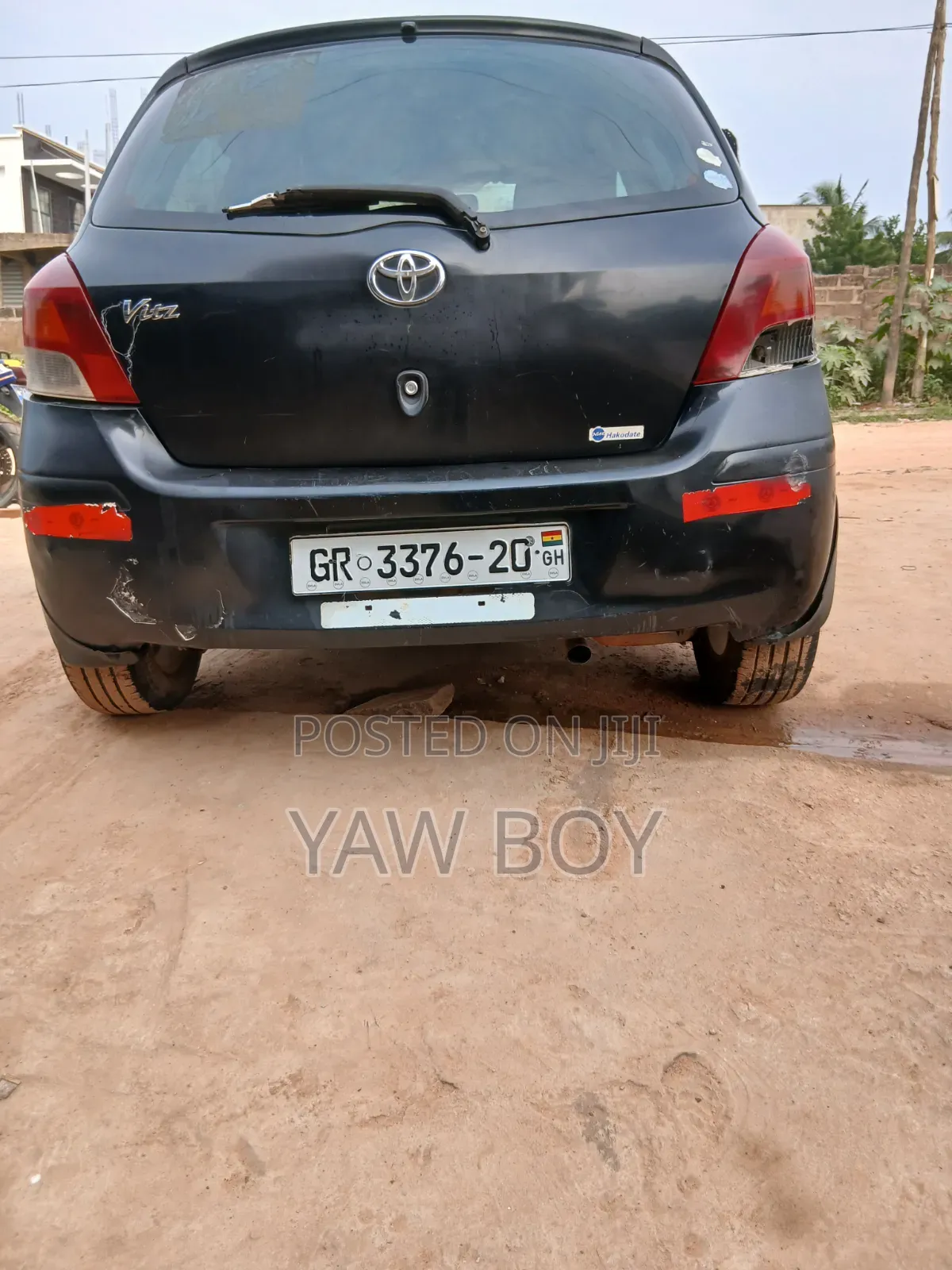 Toyota Vitz 2009 Black