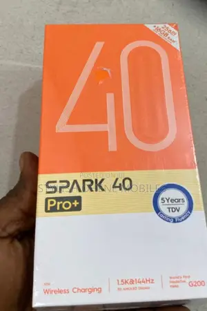 New Tecno Spark 40 Pro+ 256 GB Gold