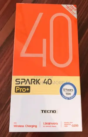 New Tecno Spark 40 Pro+ 256 GB Gold