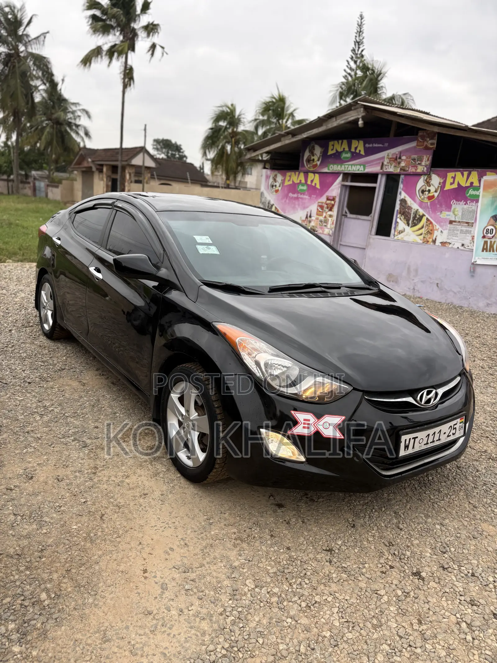 Hyundai Elantra 2013 Black