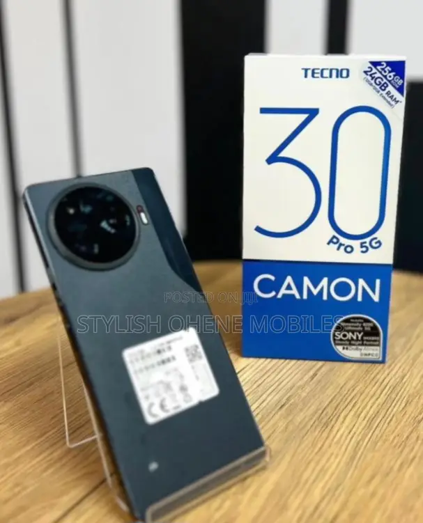 New Tecno Camon 30 Pro 5G 512 GB Black