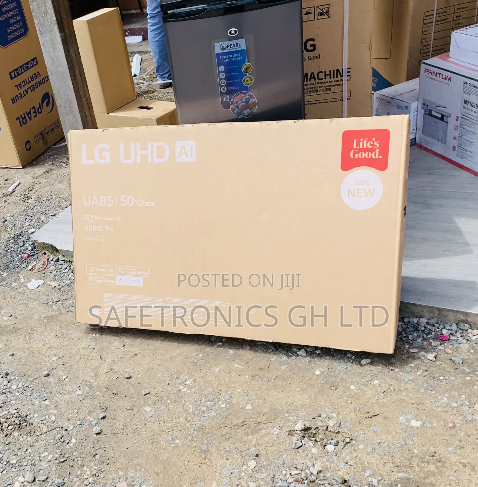 Secure Original 50 Inch LG Uhd Ai Ua85 Smart TV