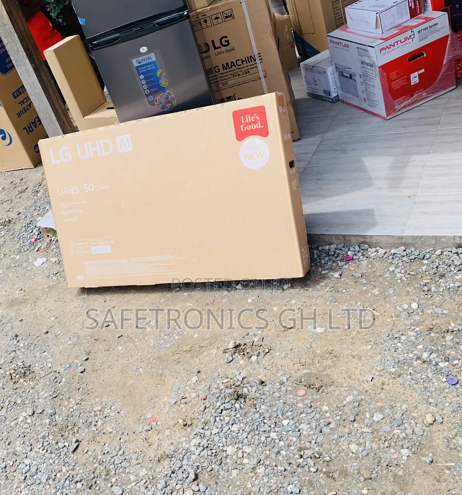 Secure Original 50 Inch LG Uhd Ai Ua85 Smart TV