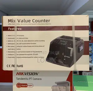 Compon Mix Value Counter Money Counter With UV, MG, MT, IR, 3D,