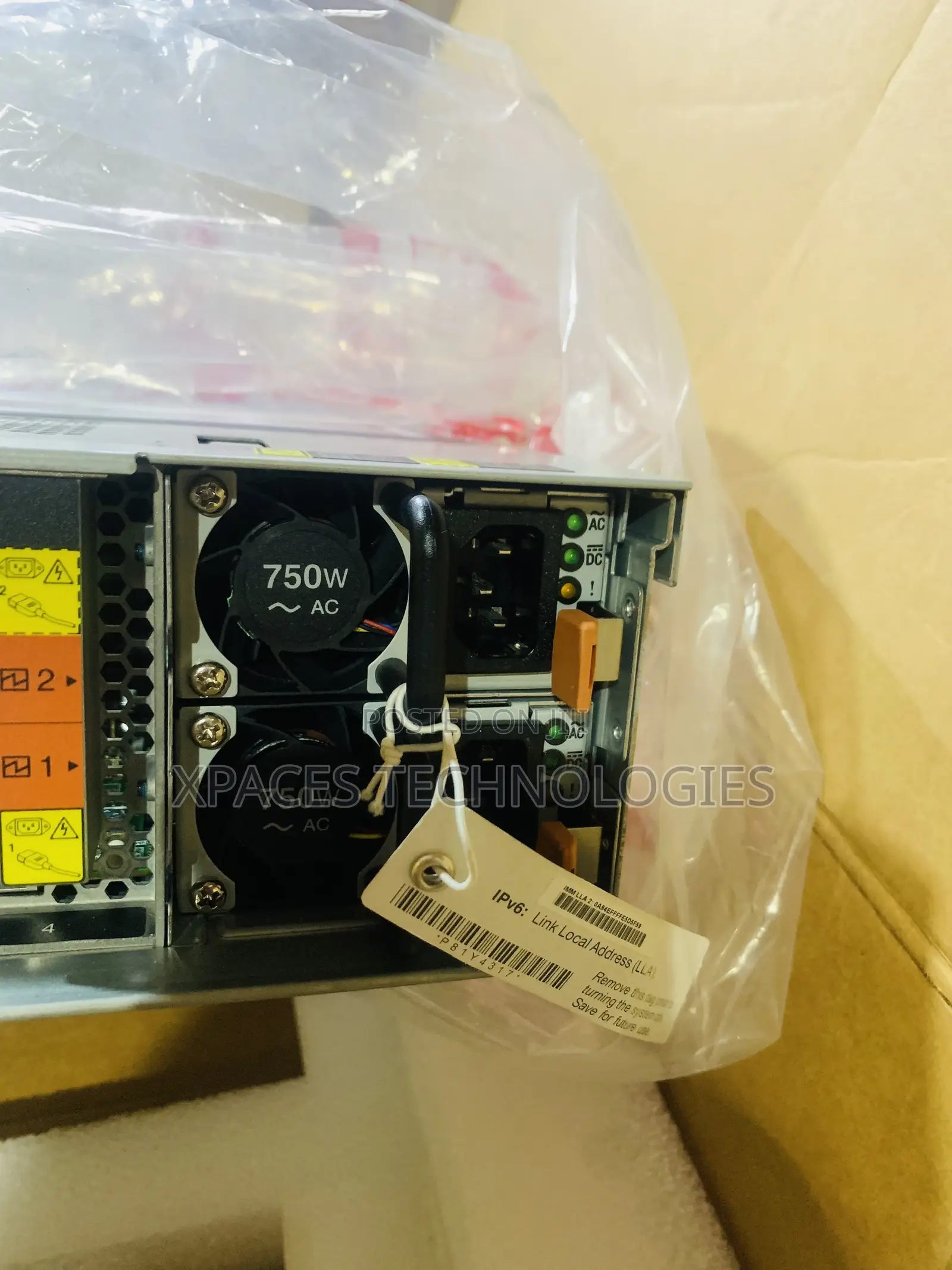 New Server Lenovo 32GB Intel Xeon SSD 4T
