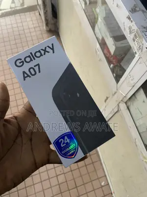 New Samsung Galaxy A07 4G 128 GB Black