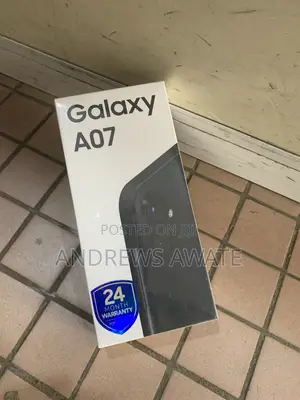 New Samsung Galaxy A07 4G 128 GB Black