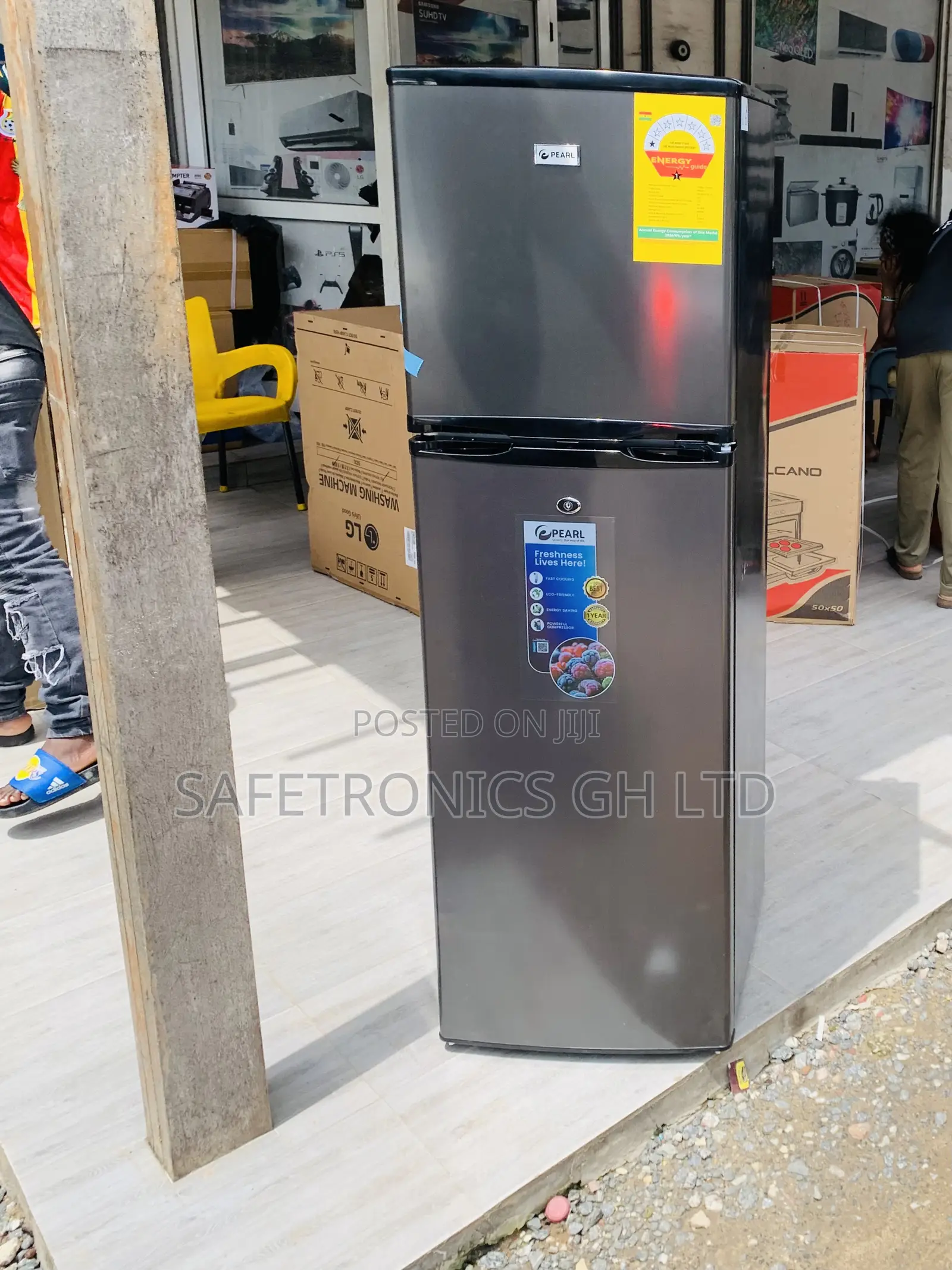 Newly Approved Pearl PF-262tix-1a 165-Liter Double-Door Refrigerator