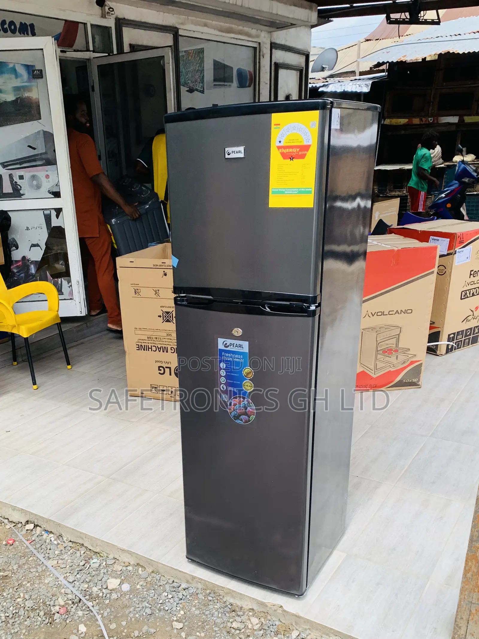 Try Zealous Pearl PF-262tix-1a 165-Liter Double-Door Refrigerator