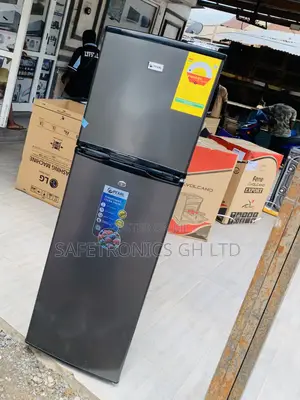 Fabulous Grey Pearl PF-262tix-1a 165-Liter Double-Door Refrigerator