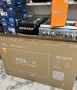 Durable Sleek TCL TV 55 Smart Satellite Andriod UHD 