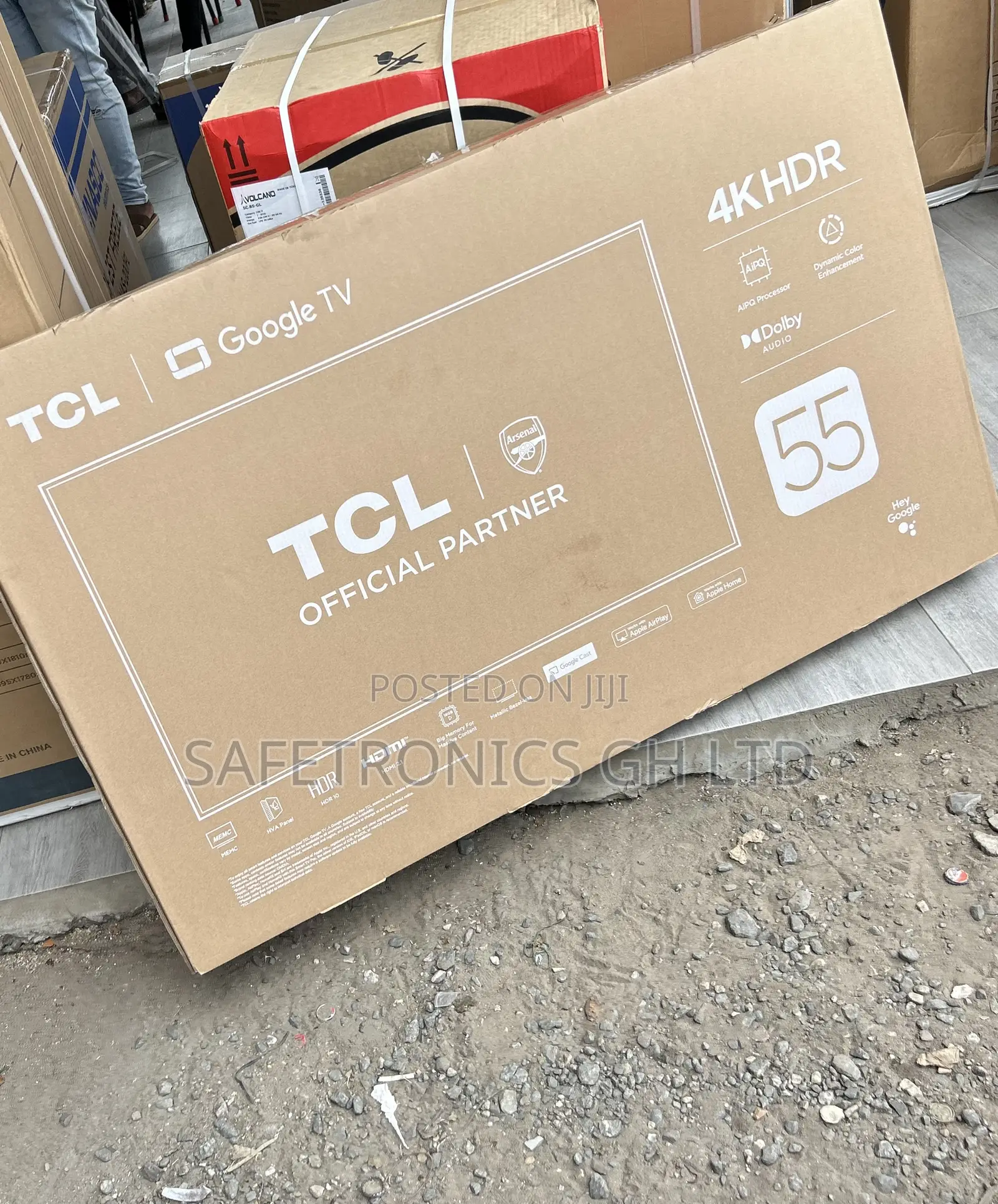 Lastest Sleek TCL TV 55 Smart Satellite Andriod UHD 