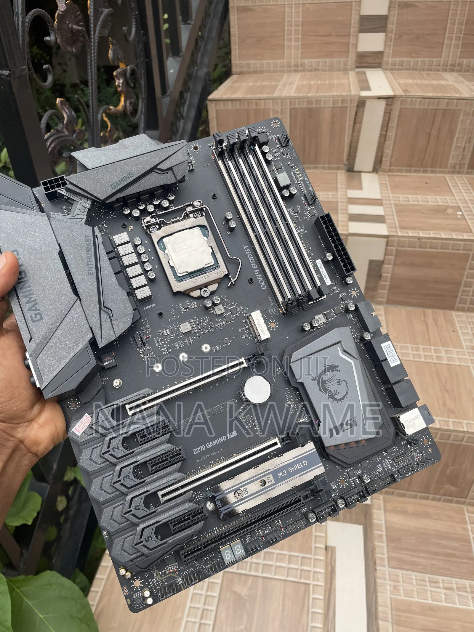 Msi Z270 Gaming M5 Motherboard + I7 Cpu