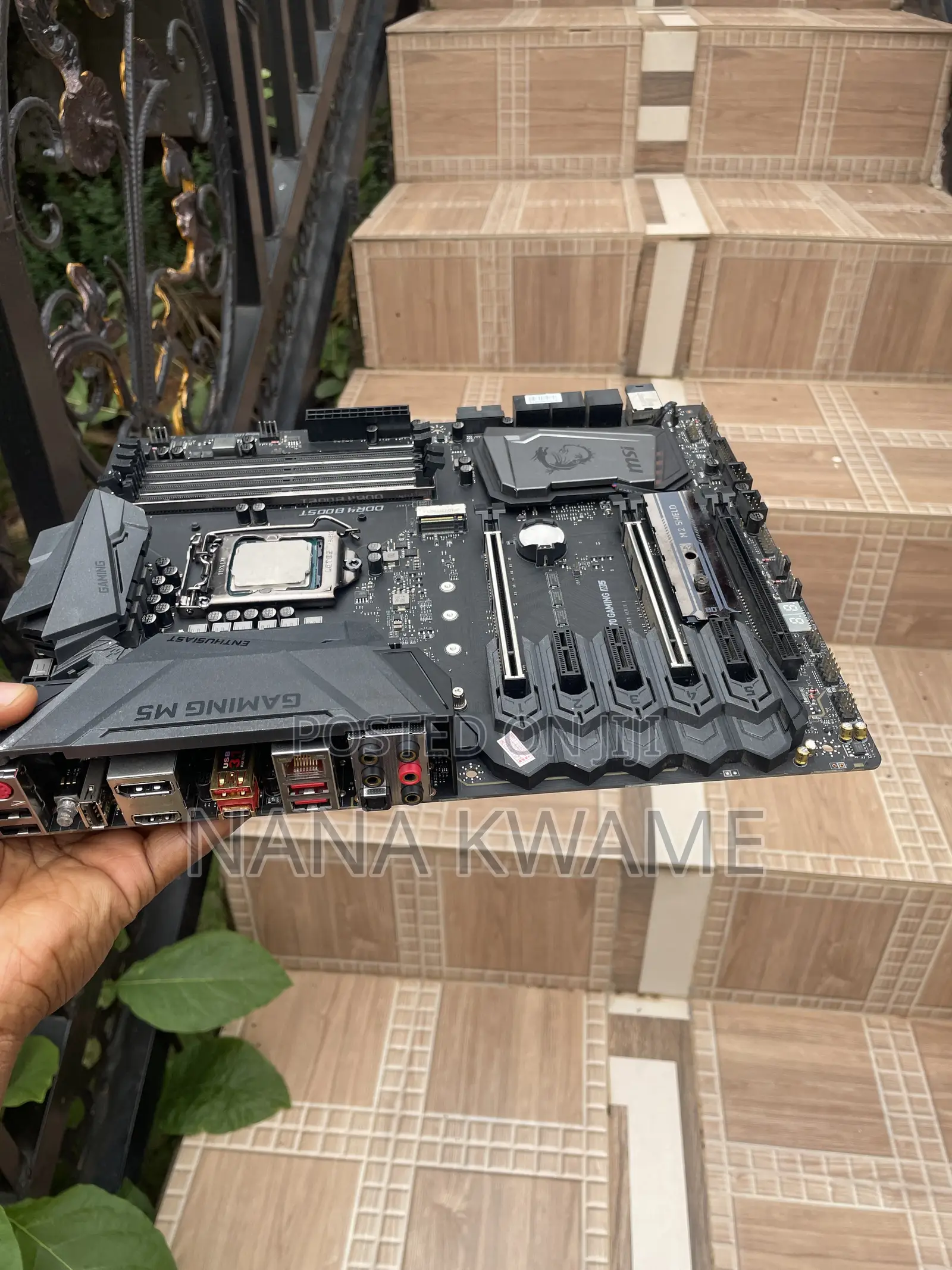 Msi Z270 Gaming M5 Motherboard + I7 Cpu