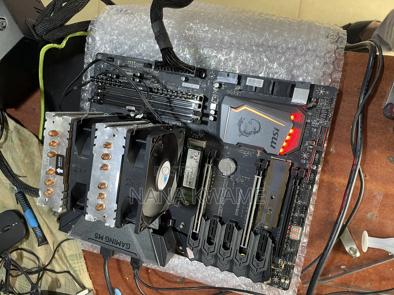 Msi Z270 Gaming M5 Motherboard + I7 Cpu