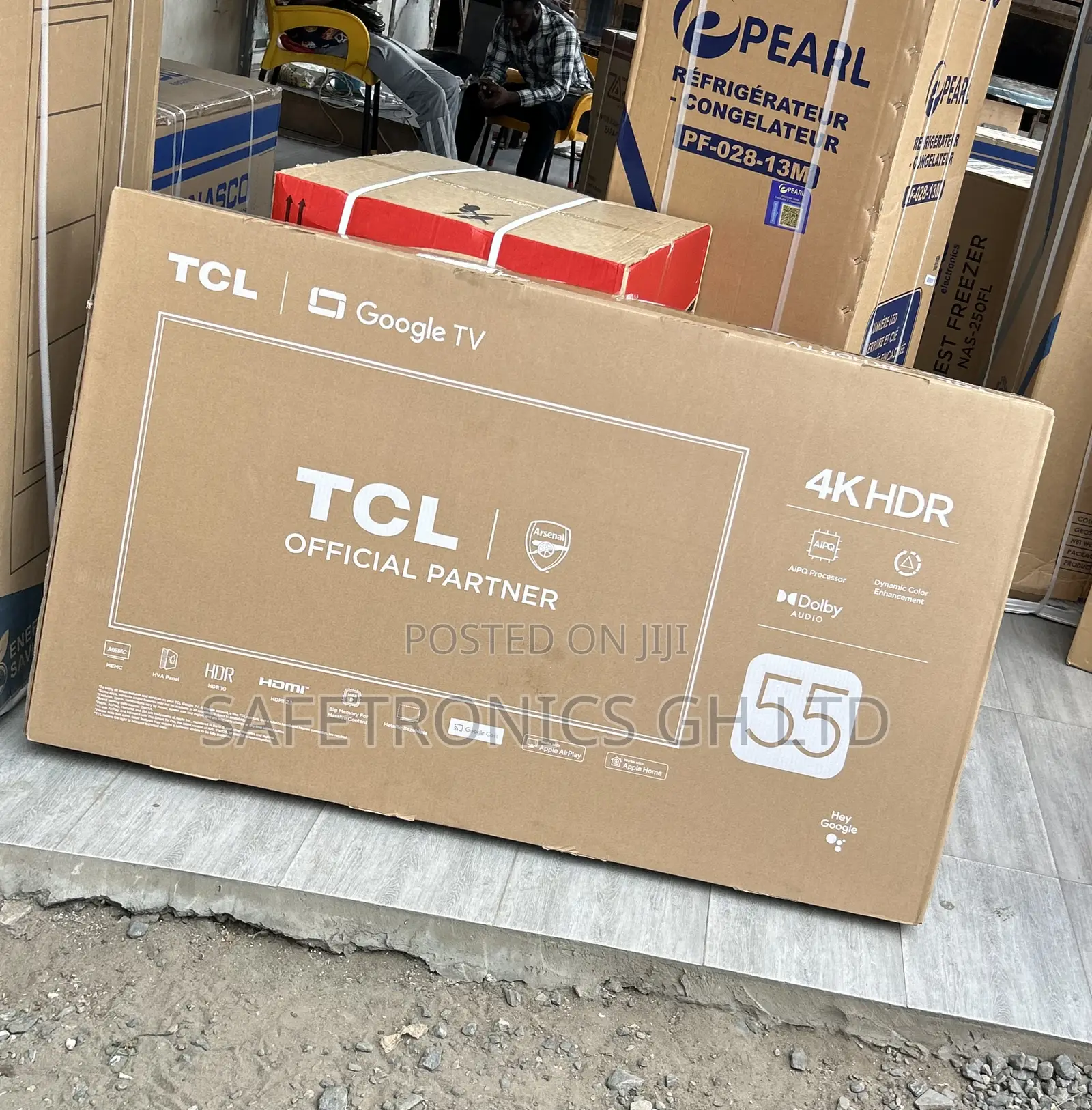 Trust Original TCL TV 55 Smart Satellite Andriod UHD 