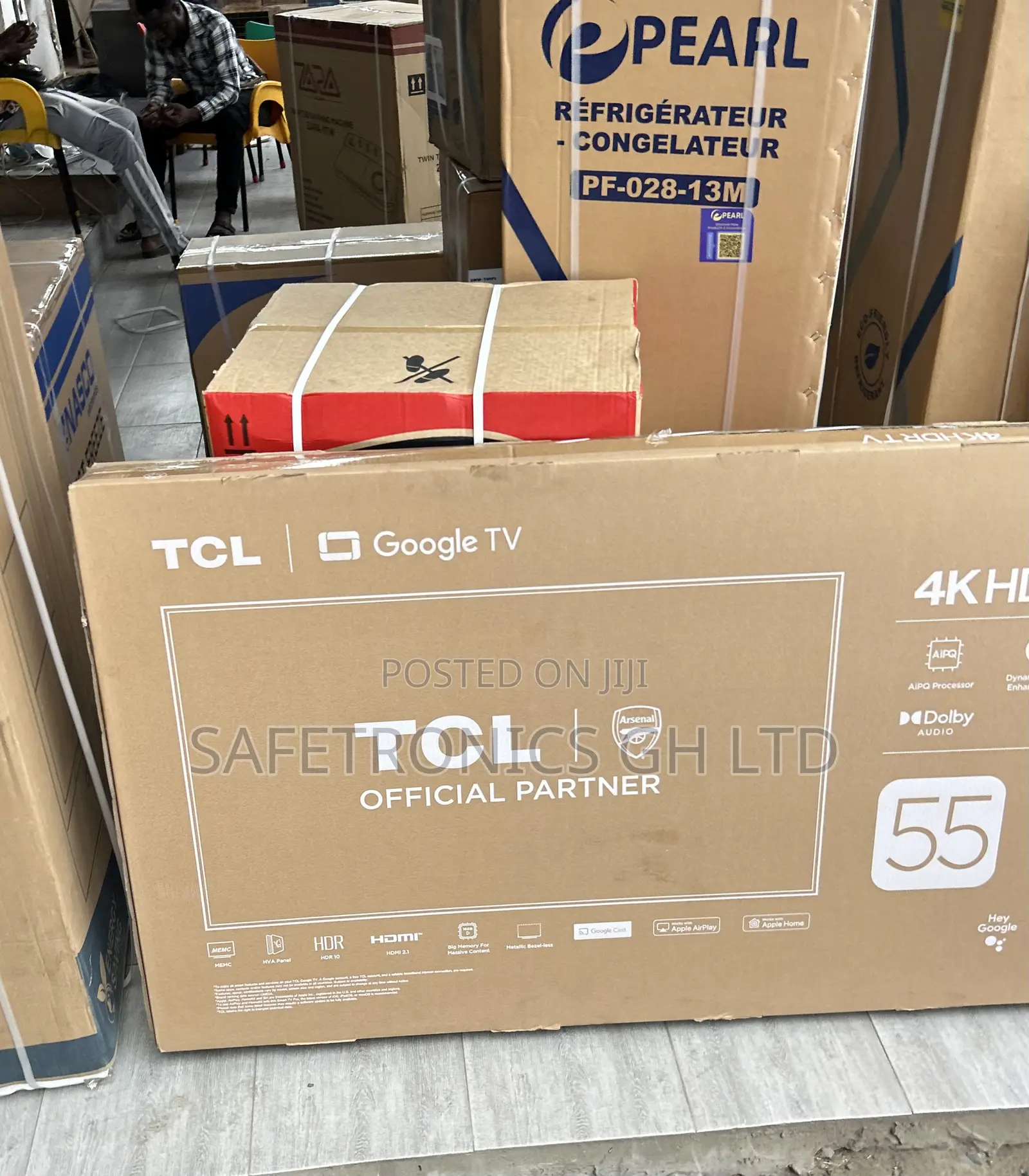 Trust Original TCL TV 55 Smart Satellite Andriod UHD 
