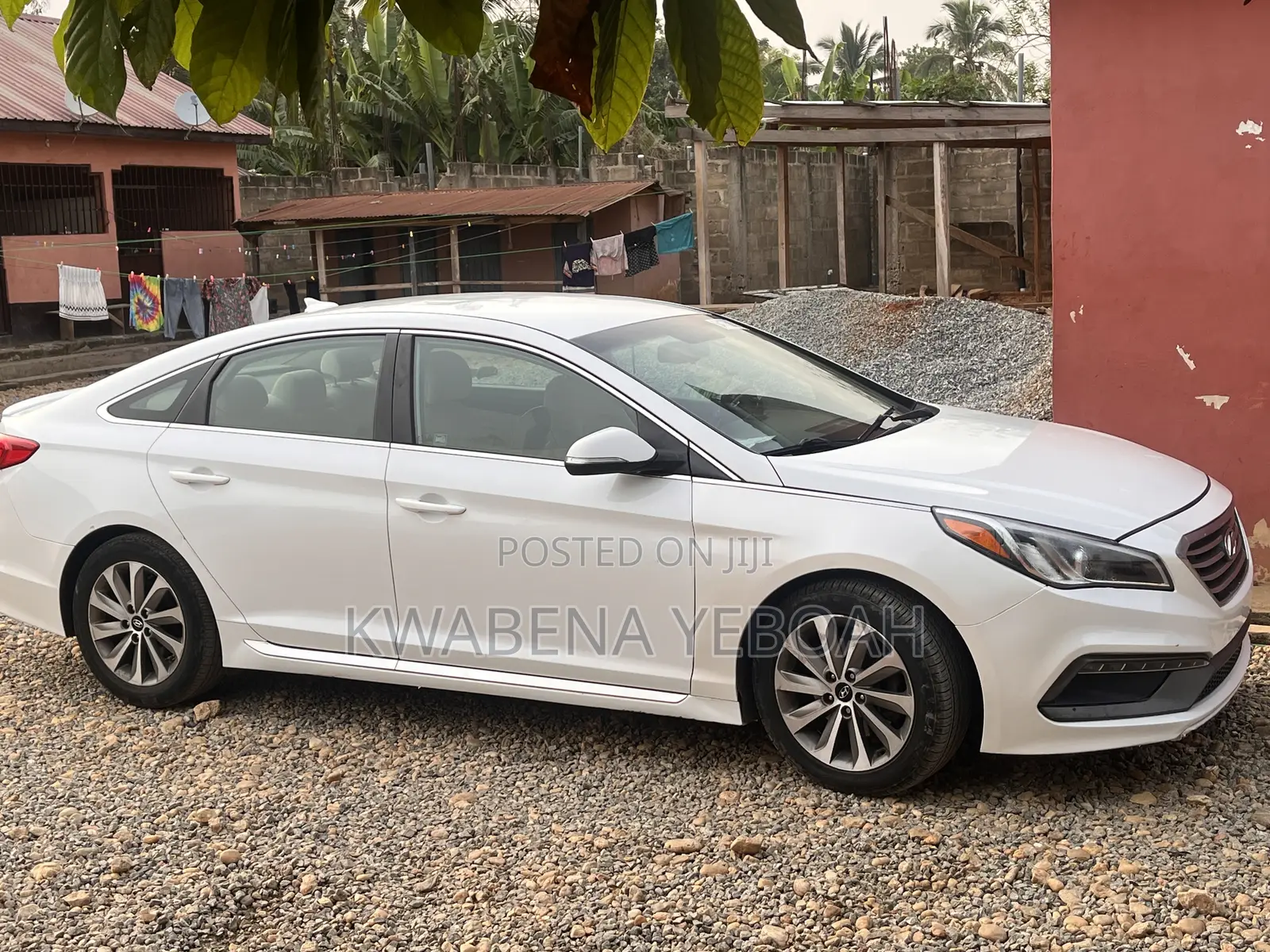 Hyundai Sonata 2015 White