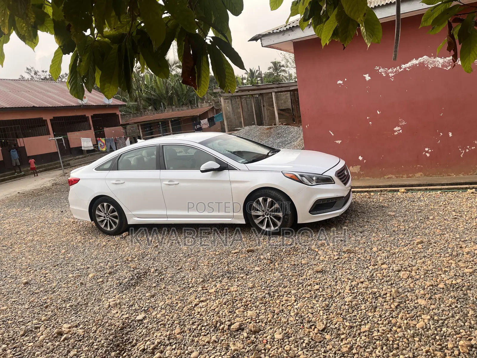 Hyundai Sonata 2015 White