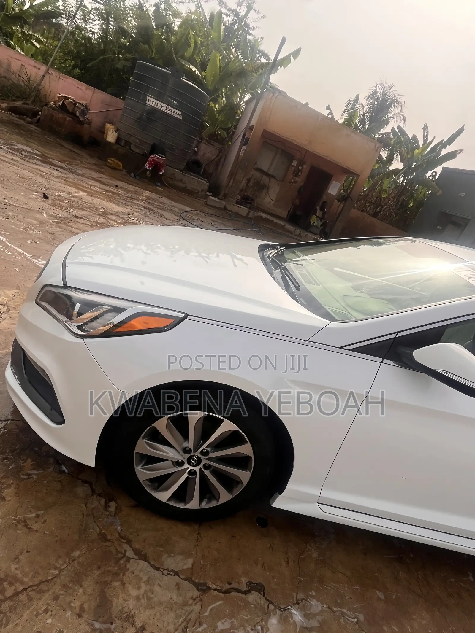 Hyundai Sonata 2015 White