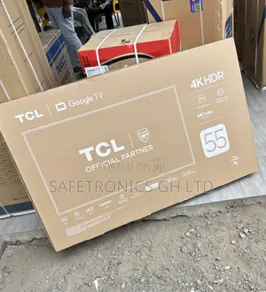 Top Class Sleek TCL TV 55 Smart Satellite Andriod UHD 