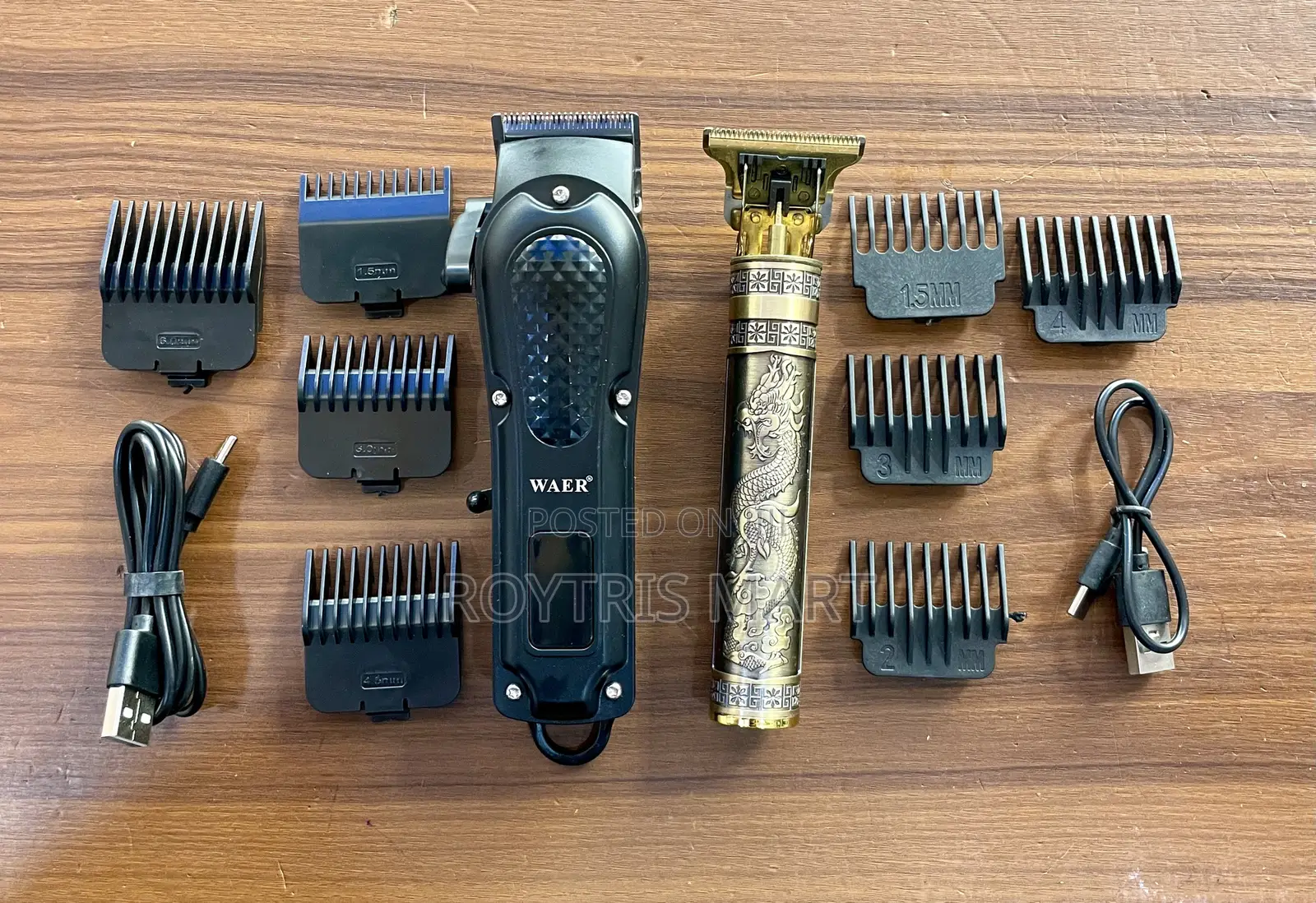 Waer Professional Clipper and Trimmer Set