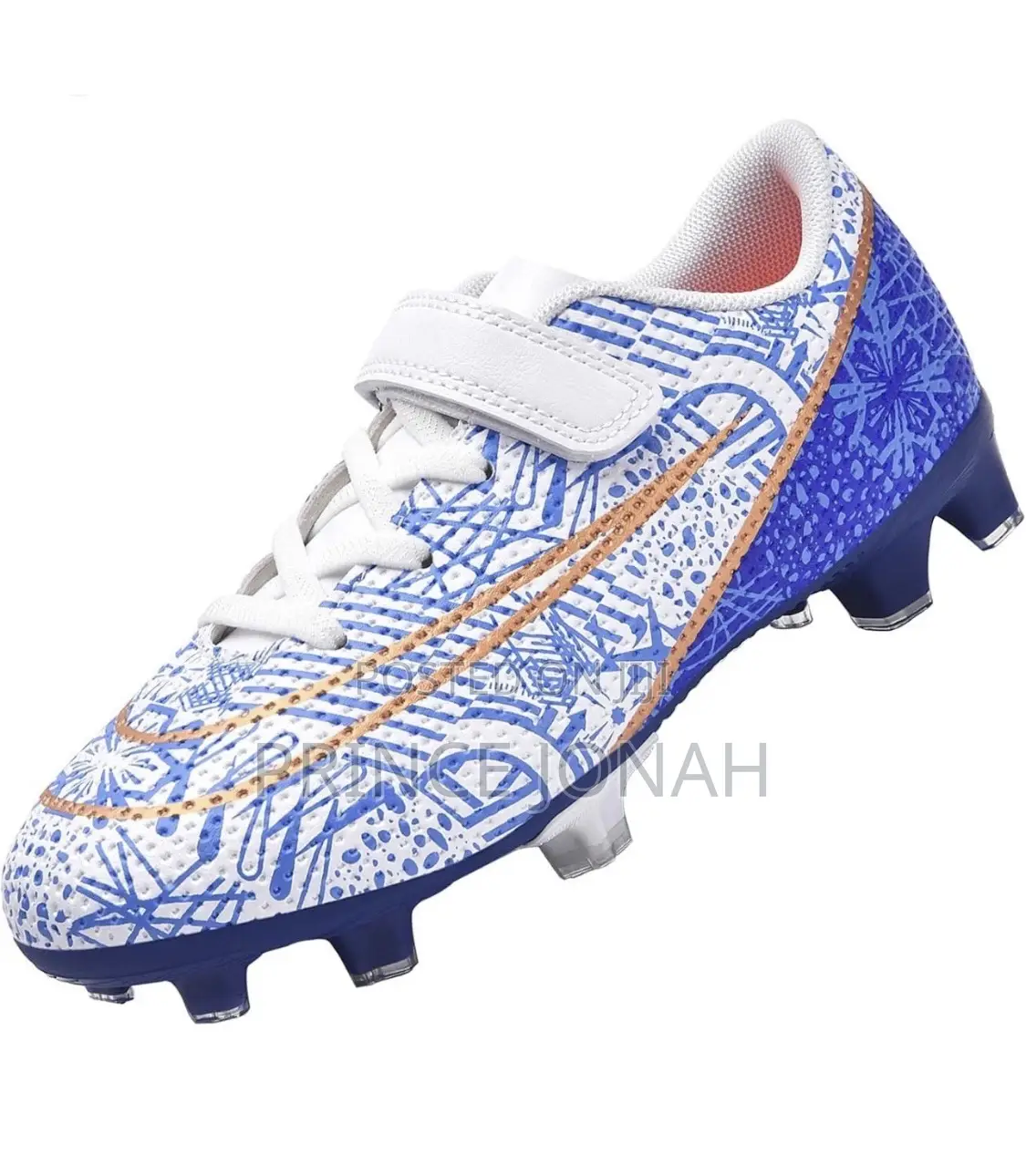 VLOOKST Boys/Girls' Football Boots Astro Turf Trainers Spikes Size 32