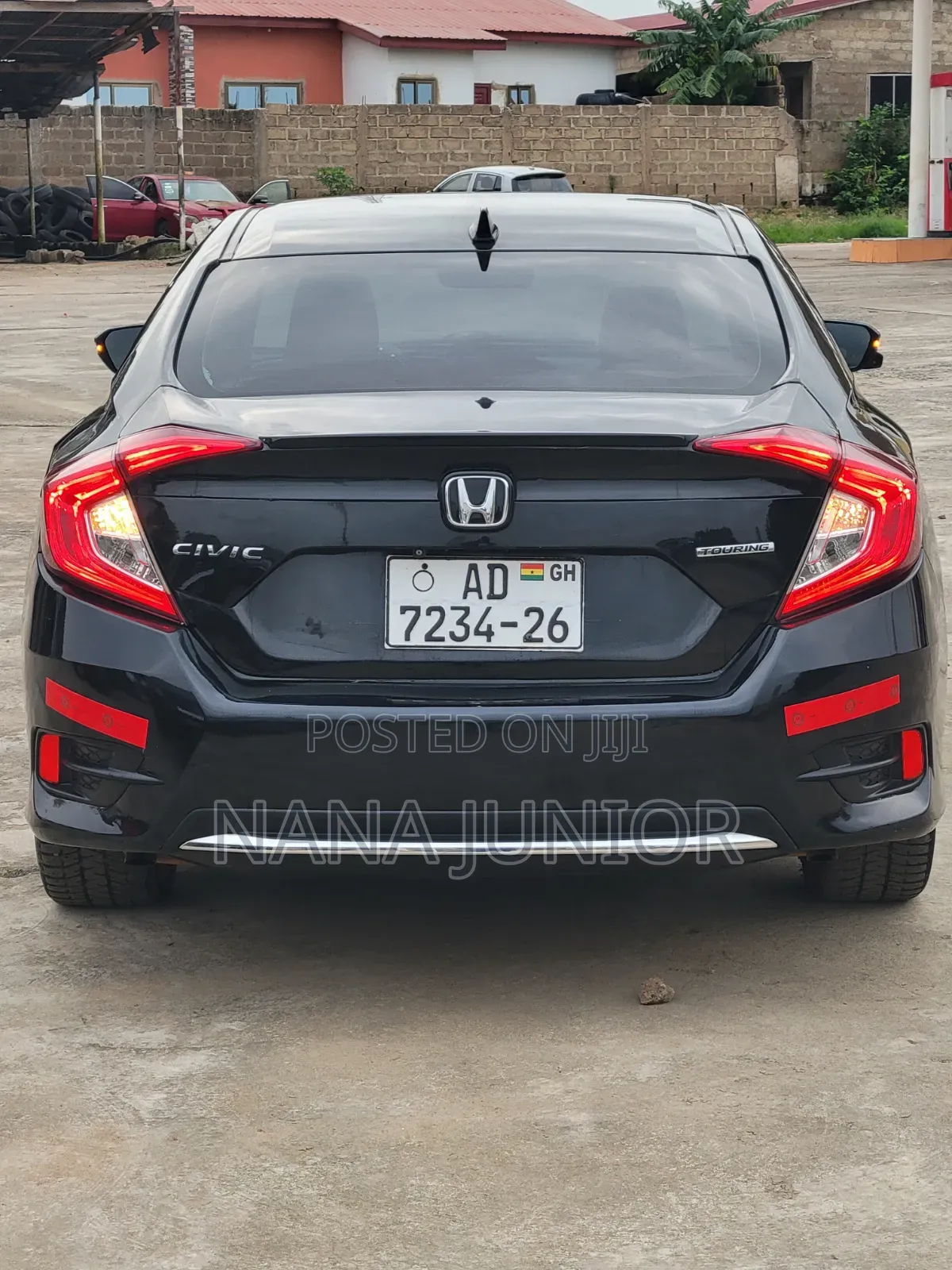 Honda Civic Touring Sedan 2019 Black