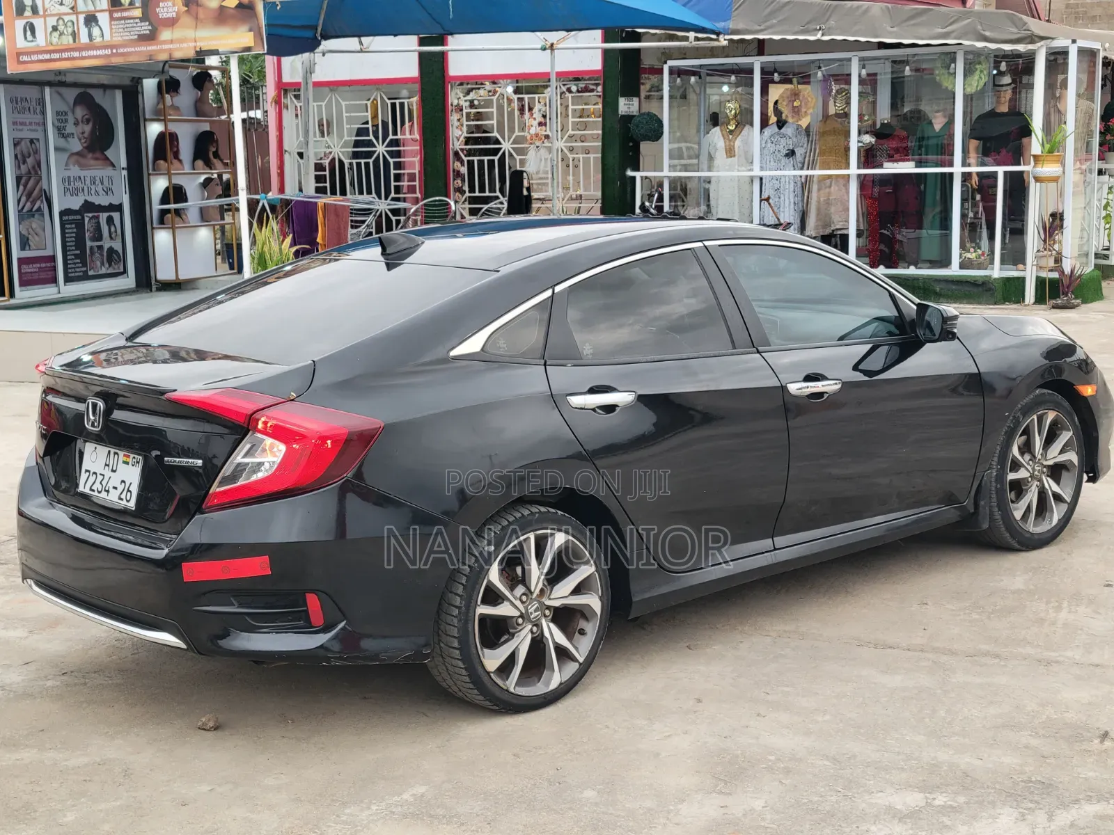 Honda Civic Touring Sedan 2019 Black