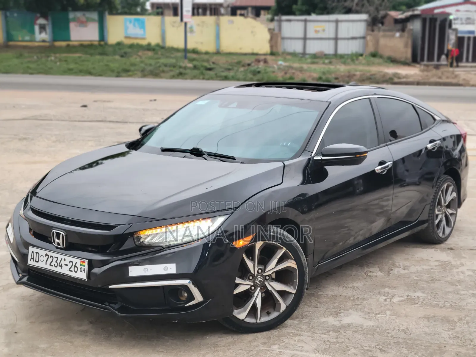 Honda Civic Touring Sedan 2019 Black