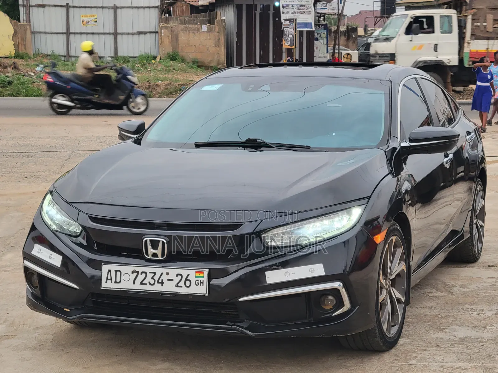 Honda Civic Touring Sedan 2019 Black