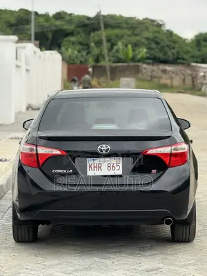 Toyota Corolla S 4dr Sedan (1.8L 4cyl CVT) 2015 Black
