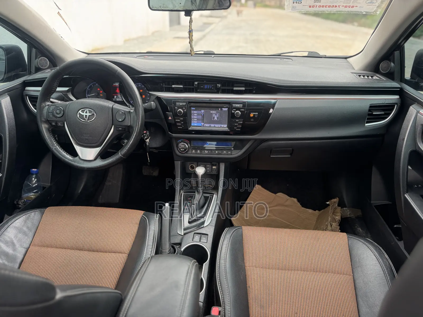 Toyota Corolla S 4dr Sedan (1.8L 4cyl CVT) 2015 Black