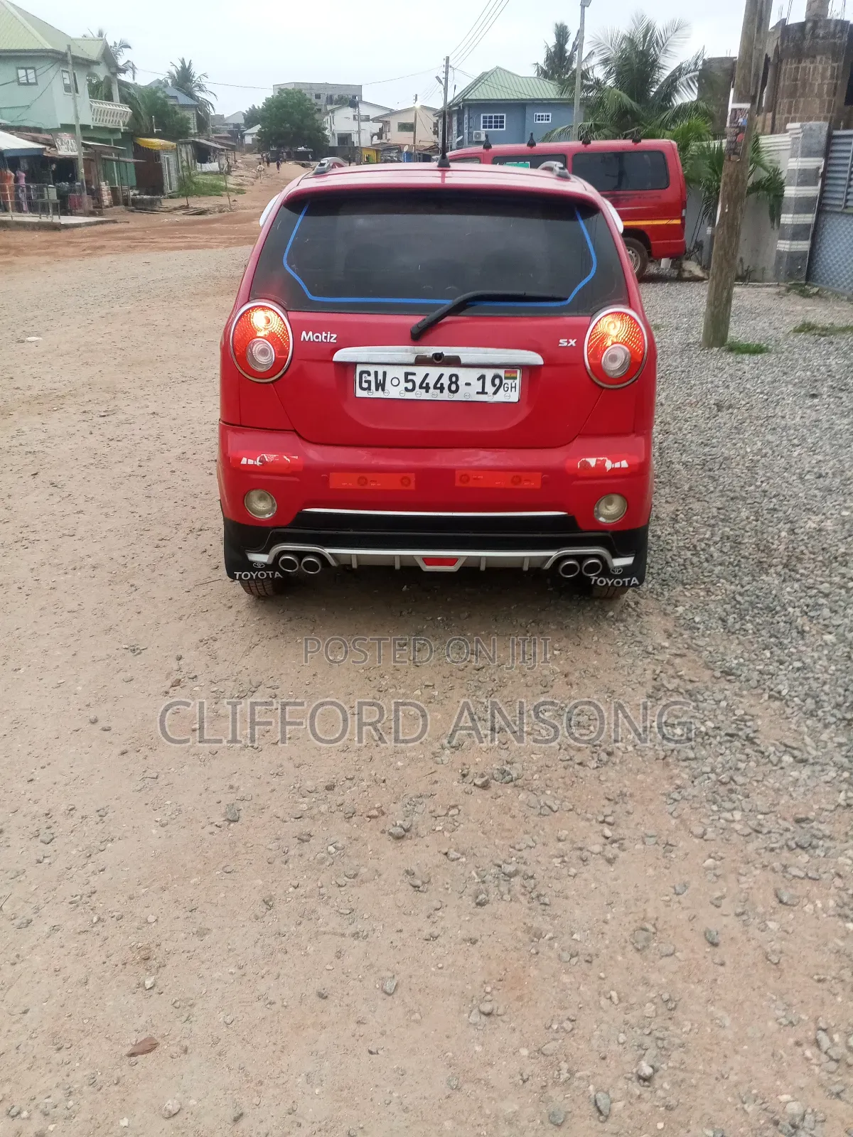 Daewoo Matiz 0.8 S 2009 Red