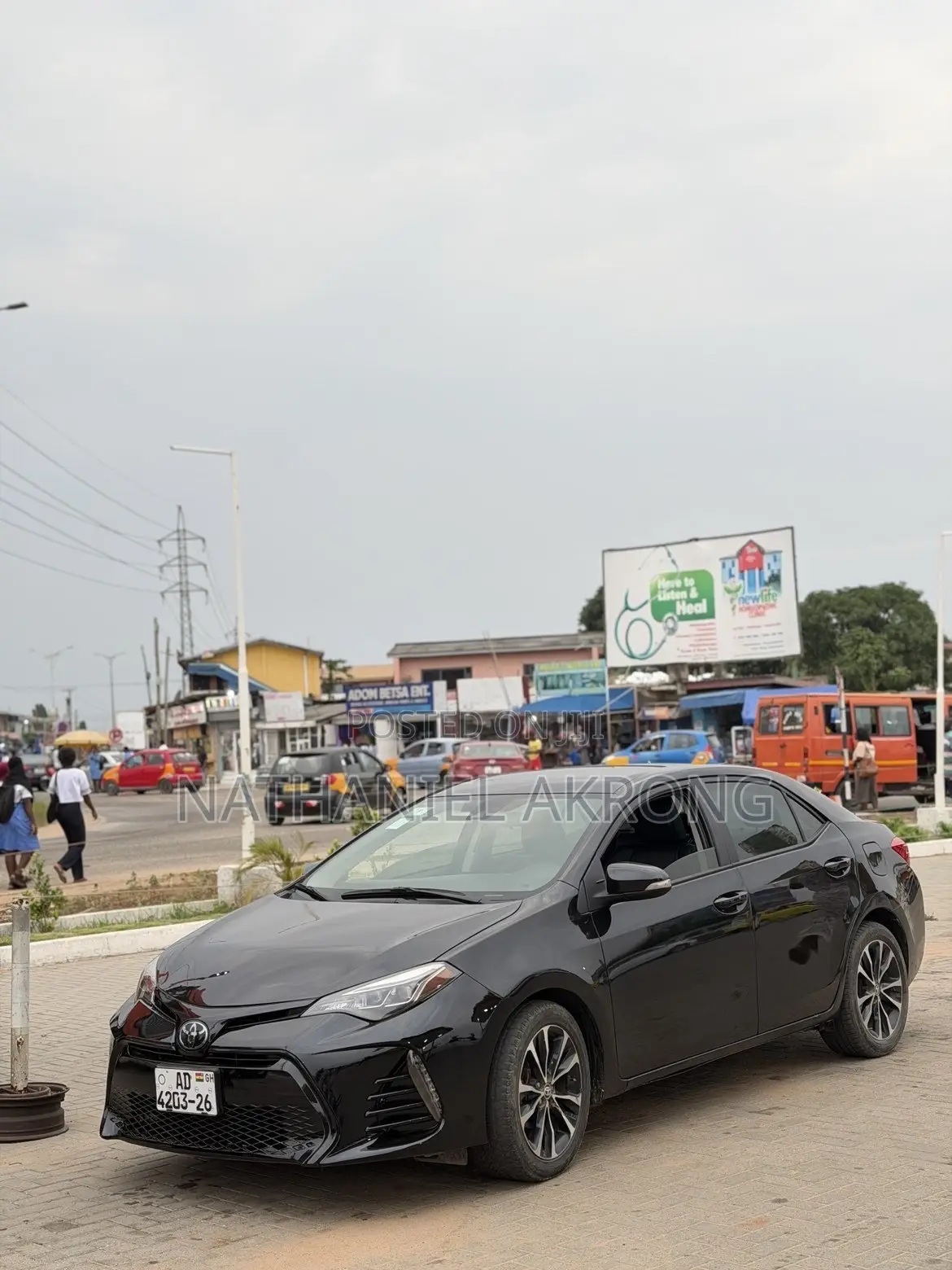 Toyota Corolla XSE (1.8L 4cyl 2A) 2019 Black