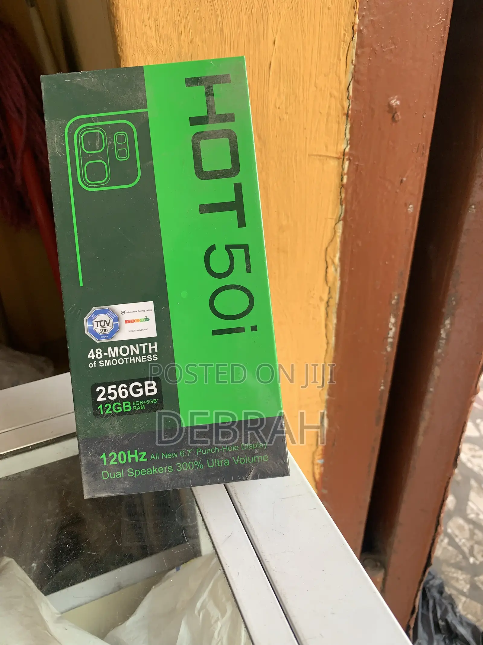 New Infinix Hot 50i 256 GB Black