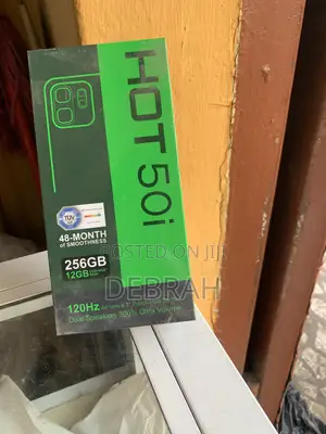 New Infinix Hot 50i 256 GB Black