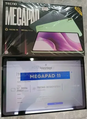New Tecno Megapad 11 256 GB Black