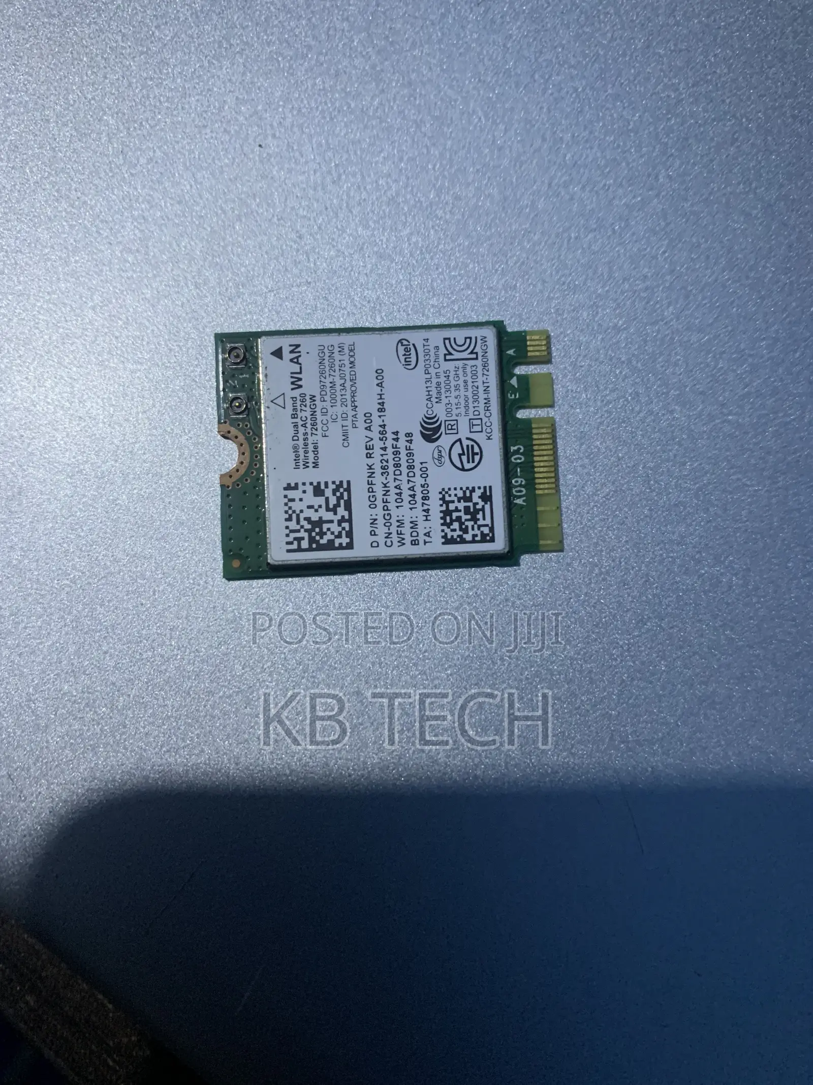 Wi-Fi 5 Wi-Fi and Bluetooth M.2 for Laptop