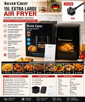 Silvercrest Air Fryer-15l
