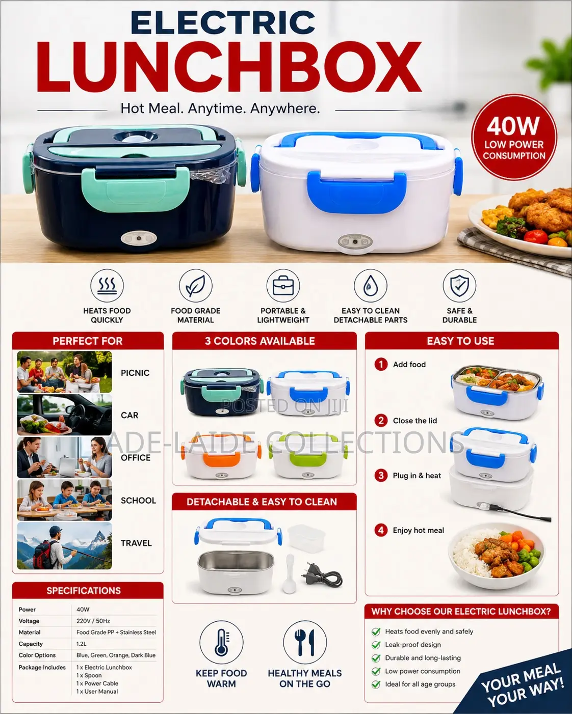 Electric Lunch Box