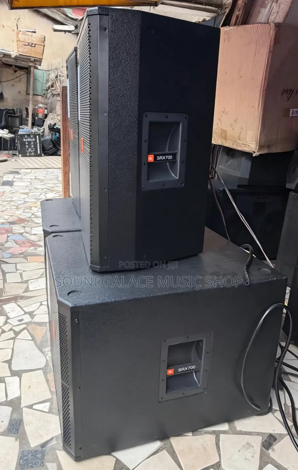JBL Short Range Speaker and Single Bass Speaker