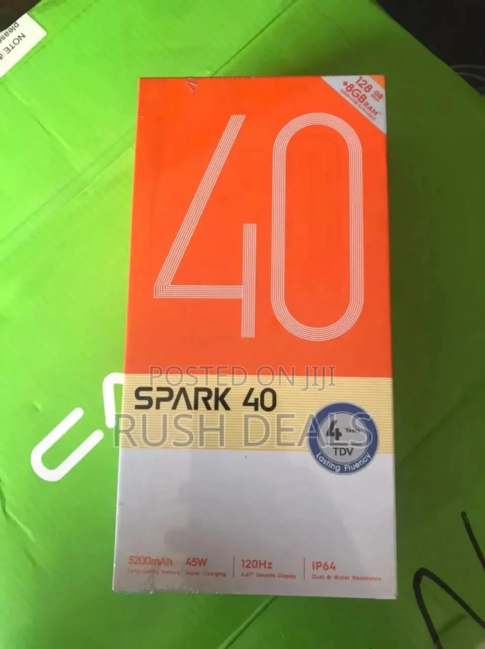 New Tecno Spark 40 256 GB Gray