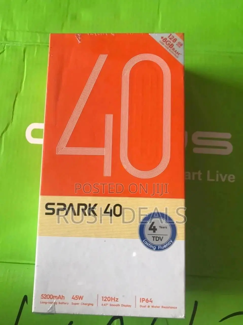 New Tecno Spark 40 256 GB Gray