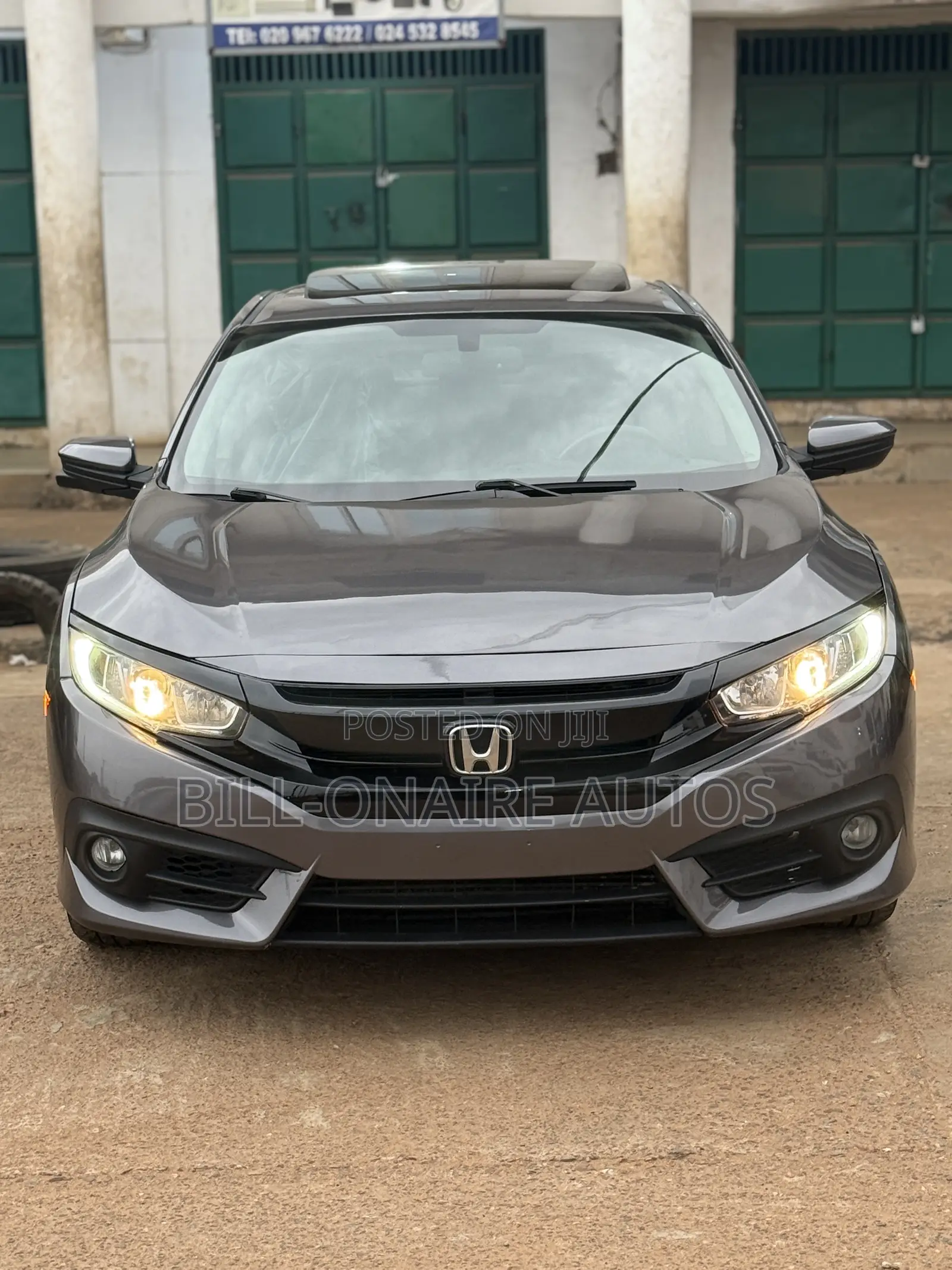 Honda Civic EX-L 4dr Sedan (1.5L 4cyl) 2016 Gray