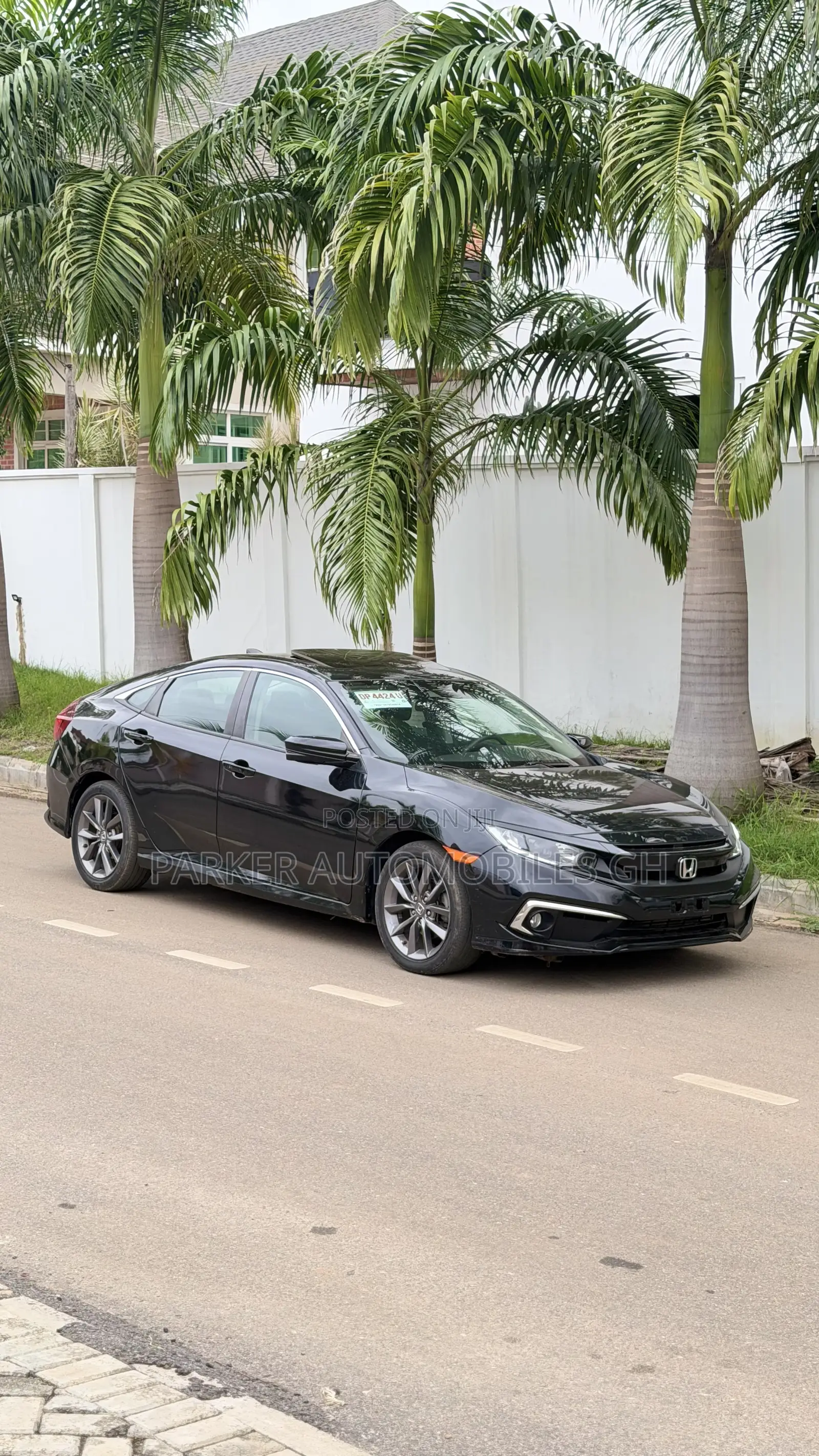 Honda Civic EX Sedan 2020 Black