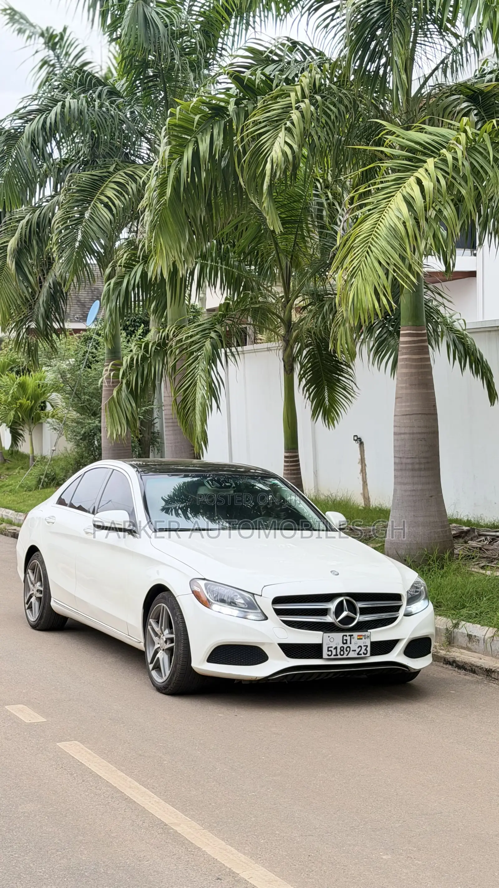 Mercedes-Benz C300 Luxury 4Matic Sedan AWD (2.0L 4cyl 7A) 2016 White