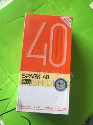 New Tecno Spark 40 Pro 256 GB Blue