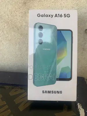 New Samsung Galaxy A16 5G 256 GB Black